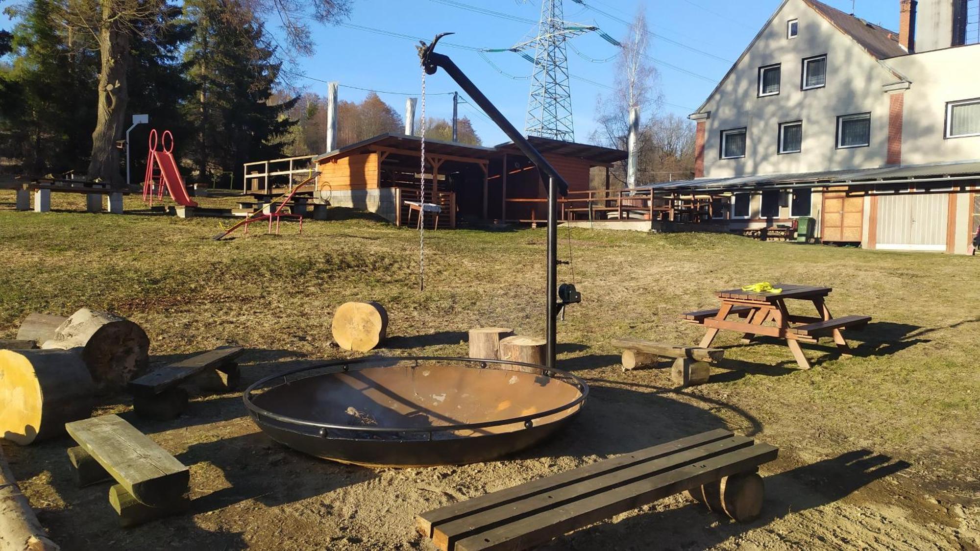 Penzion Chata Na Mlyne Horni Mesto Exterior foto