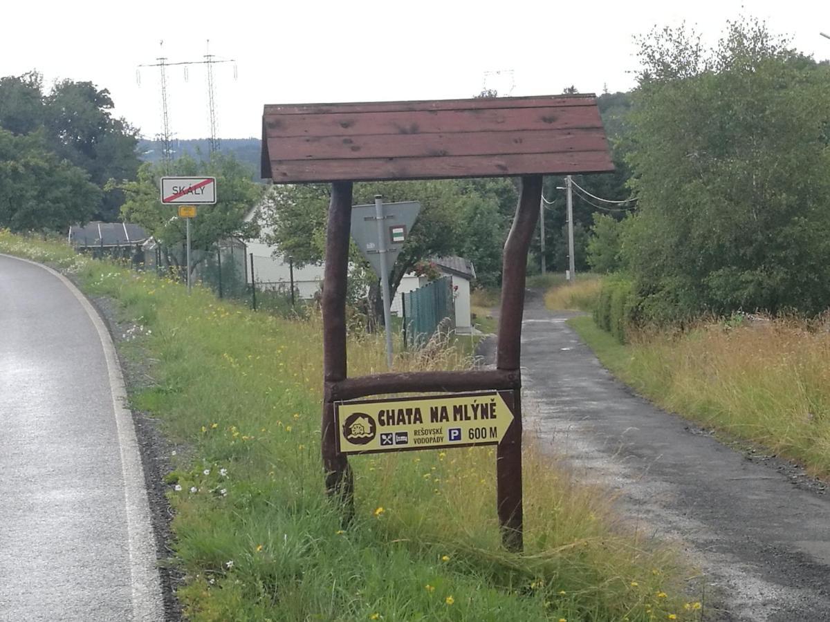 Penzion Chata Na Mlyne Horni Mesto Exterior foto